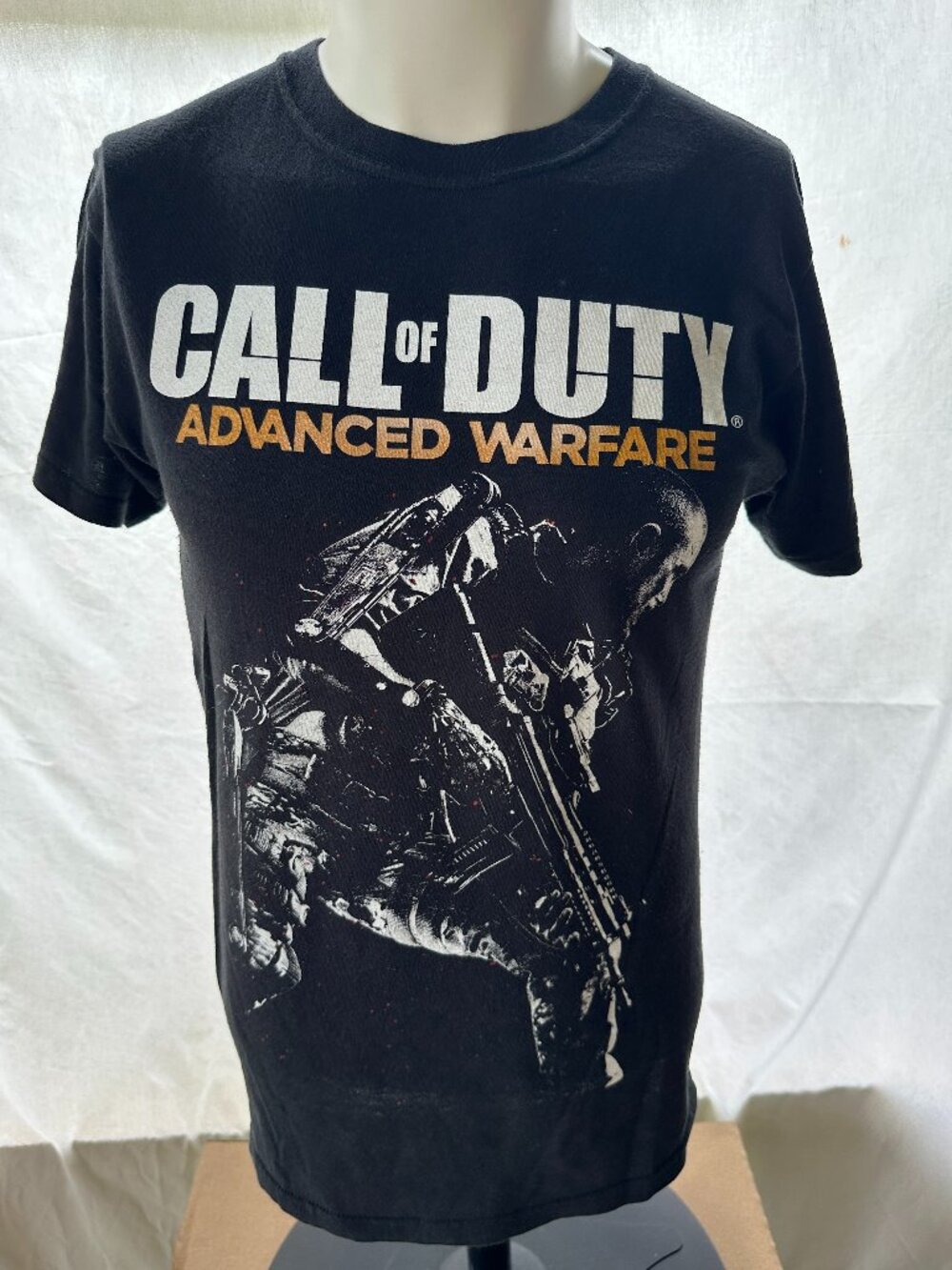 Call of Duty Advanced Warfare Men's Black T Shirt Size Small